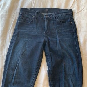 Citizens of Humanity dark wash skinny jeans